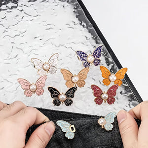 ✨Sæt med 4 aftagelige sommerfugleclips🦋