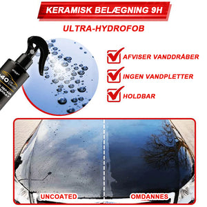 Spray til hurtig reparation af bilridser