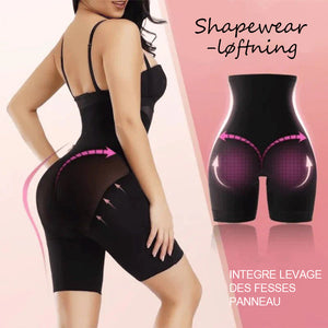 Cross compression højtaljet slankende shapewear trusser