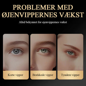 naturlig ricinusolie Serum til vækst af øjenvipper, øjenbryn og hår（2pcs）