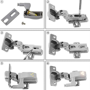 Smart Sensor Kabinet LED Lys（5 stk.）