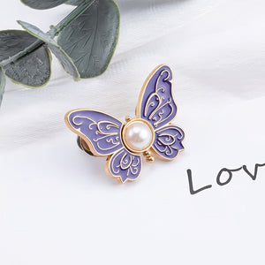 ✨Sæt med 4 aftagelige sommerfugleclips🦋