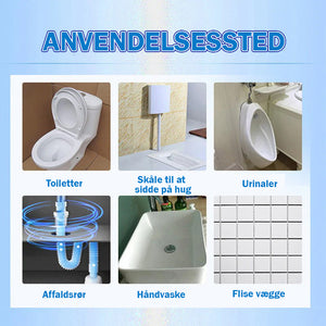 Aktivt iltmedium til toilet