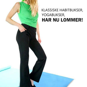 Casual Yoga-bukser til kvinder i stræk