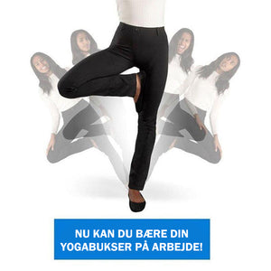 Casual Yoga-bukser til kvinder i stræk